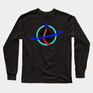 Black Panther Art - NASA Space Badge 6 Long Sleeve T-Shirt